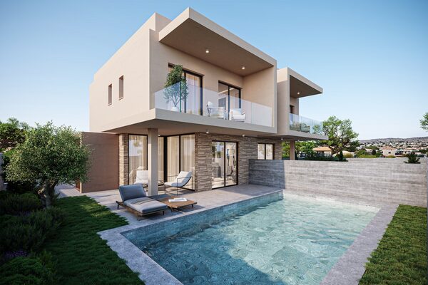 Willa w geroskipou, Cypr, 144.00m²