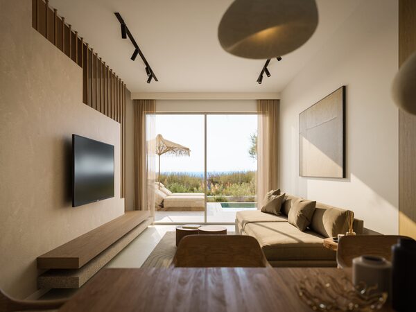 Kawalerka w kissonerga, Cypr, 36.00m² - obraz 14