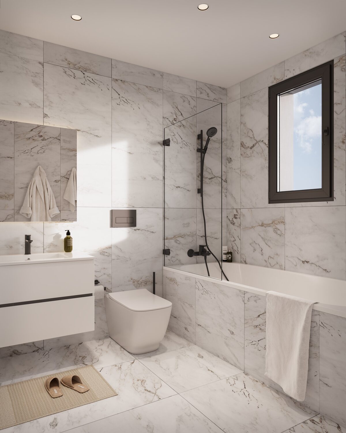 Квартира с 3 спальнями, 110.00м² в universal, Кипр [ID: 0602-247869]