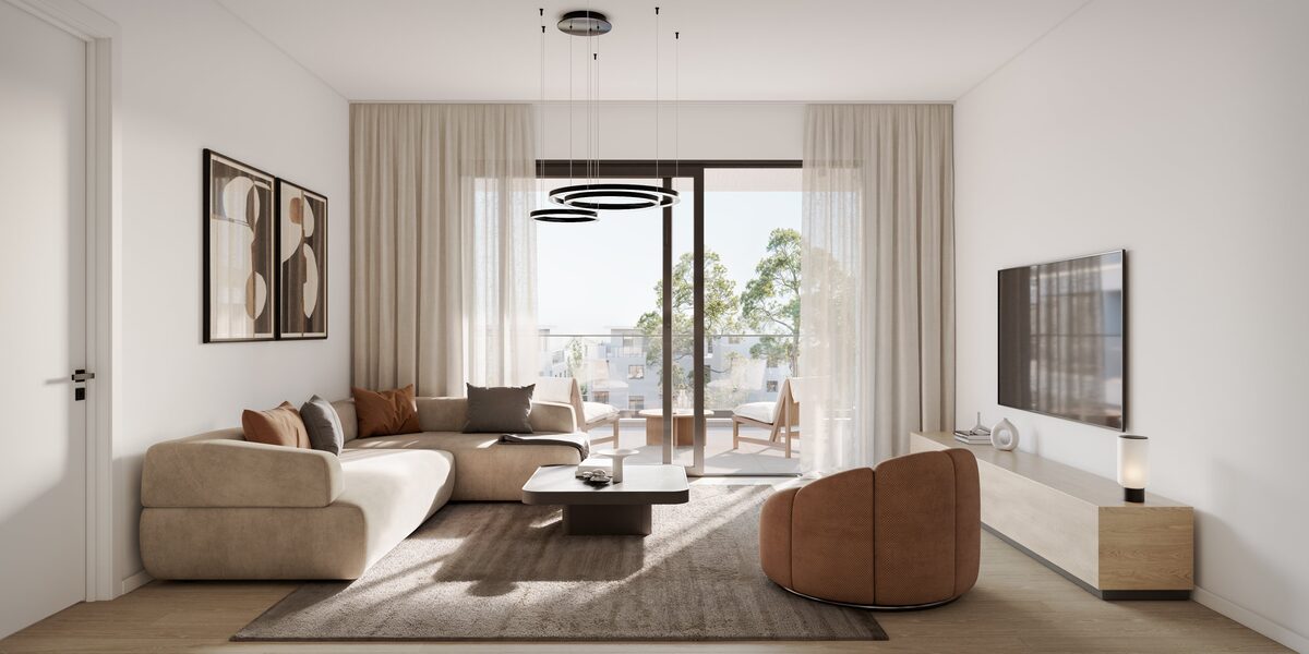 Apartament z 3 sypialniami, 108.00m² w universal, Cypr [ID: 0602-247870]