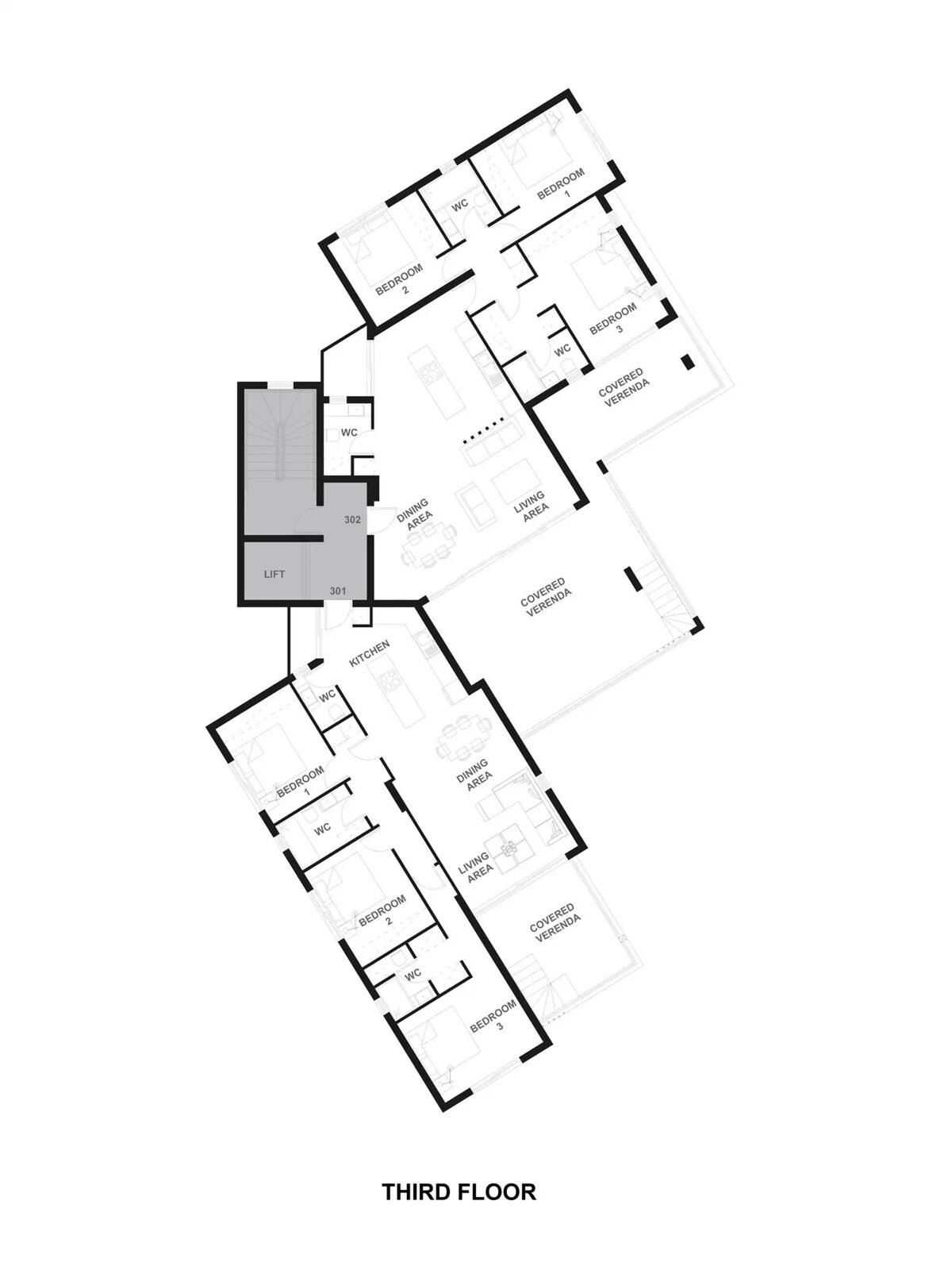 Пентхаус з 4 спальнями, 130.00м² в germasogeia, Кіпр [ID: 0602-247973]
