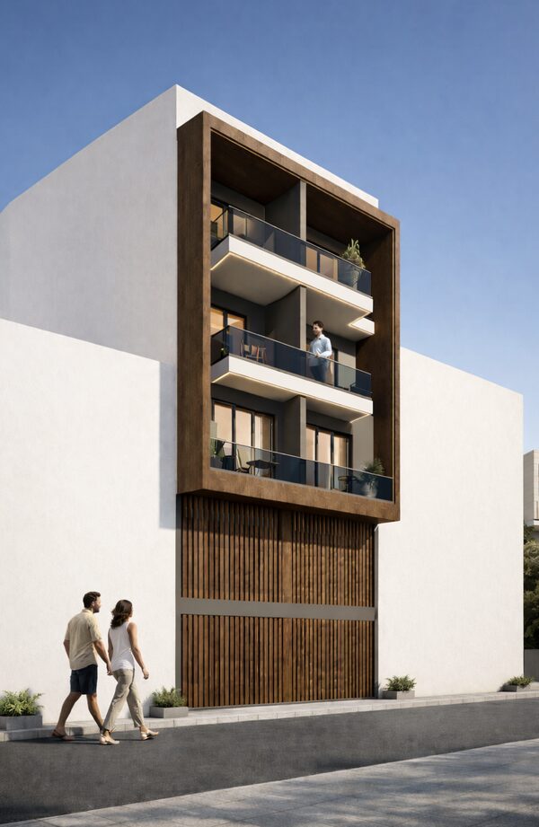 Penthouse w finikoudes, Cypr, 46.00m² - obraz 3