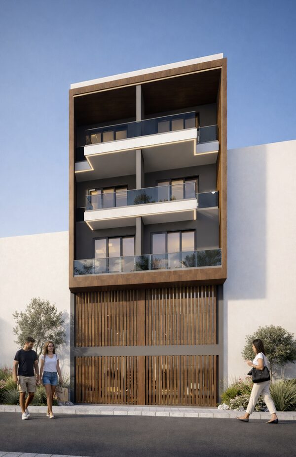 Penthouse w finikoudes, Cypr, 46.00m² - obraz 2