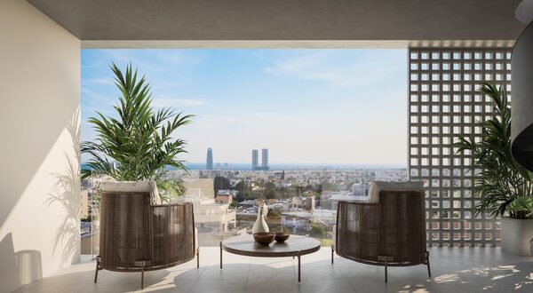 Penthouse w agios-athanasios, Cypr, 76.00m² - obraz 16