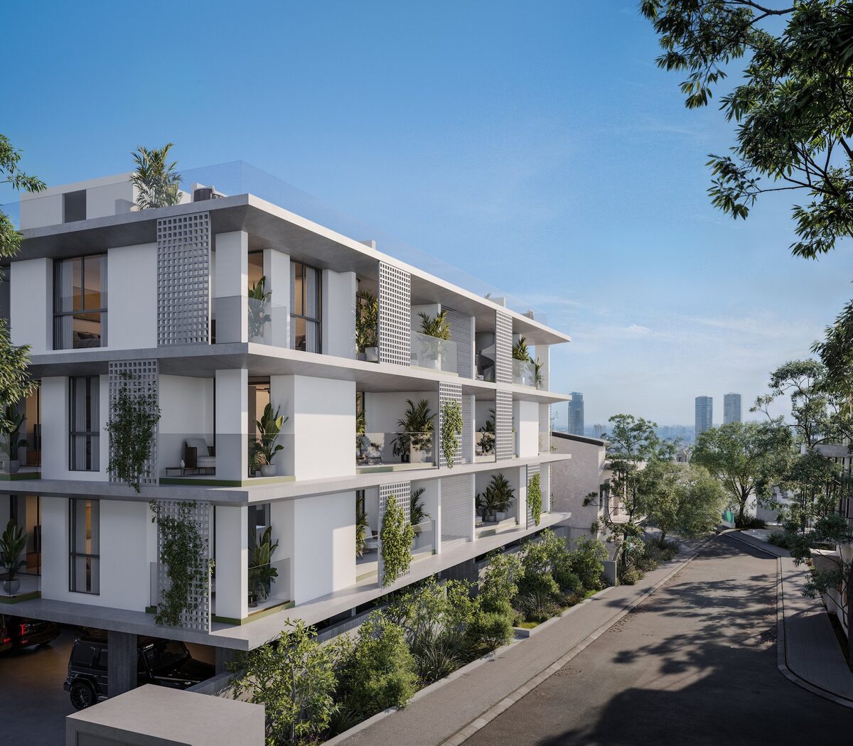 Пентхаус з 2 спальнями, 76.00м² в agios-athanasios, Кіпр [ID: 0602-248038]