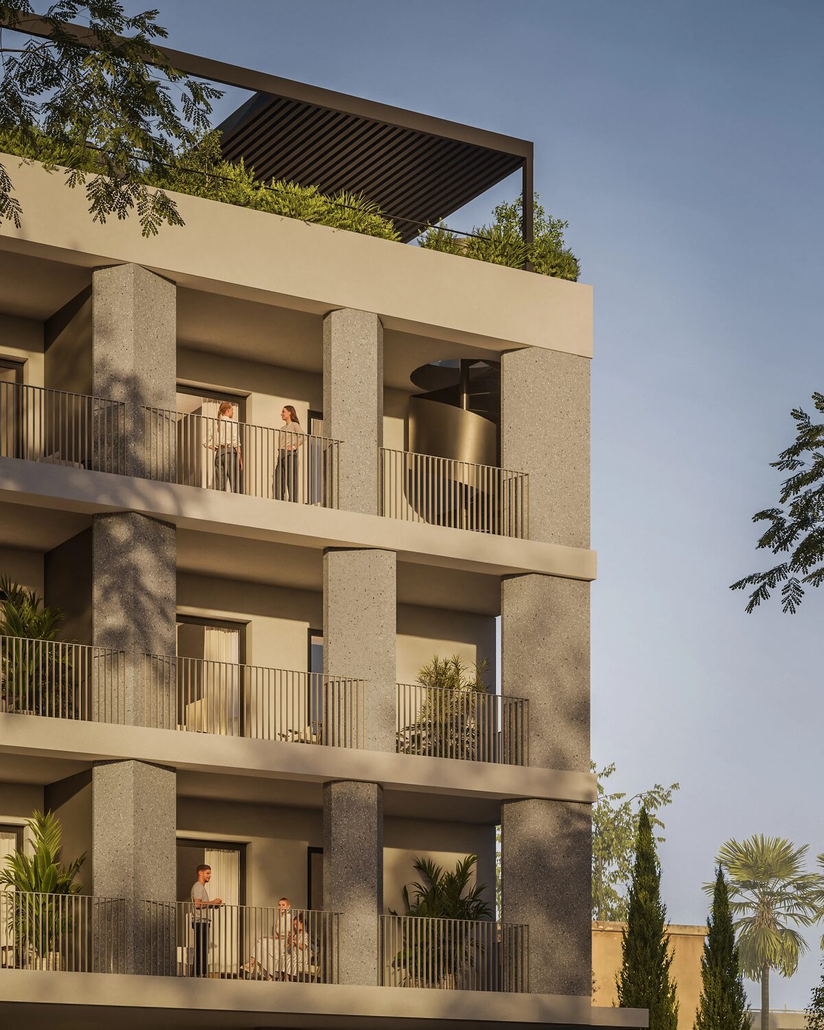 Penthouse z 3 sypialniami, 101.00m² w agios-nektarios, Cypr [ID: 0602-248106]