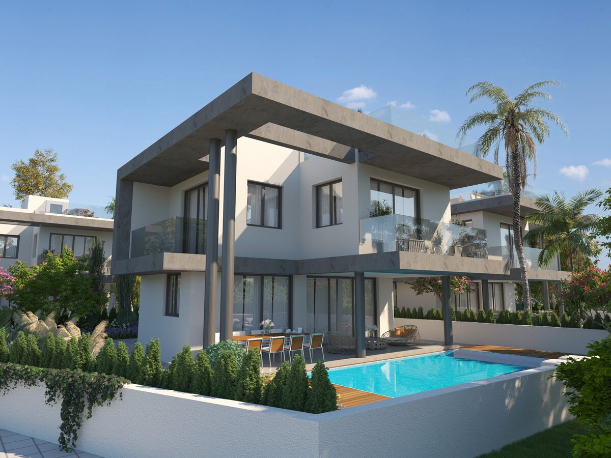 houses з 3 спальнями, 132.00м² в paralimni, Кіпр [ID: 0602-248127]
