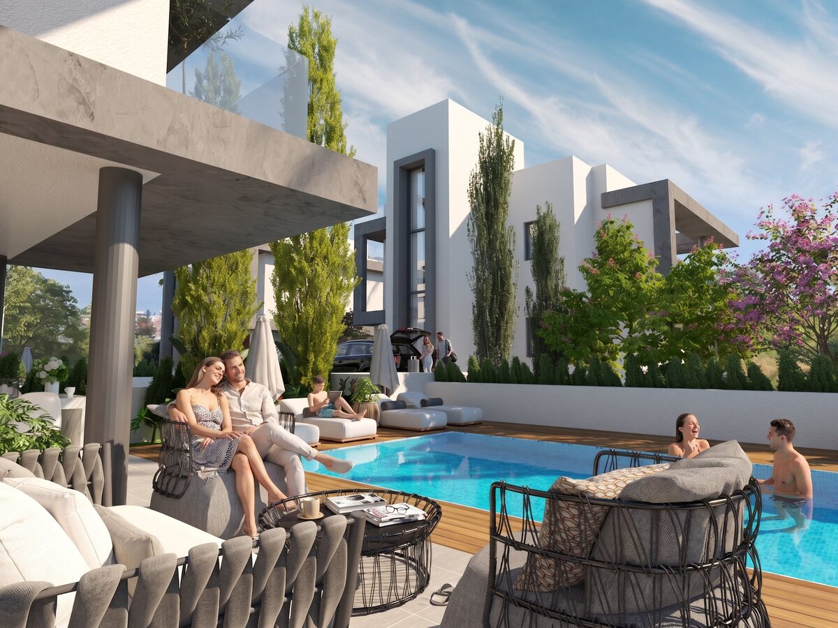 houses с 3 спальнями, 132.00м² в paralimni, Кипр [ID: 0602-248129]