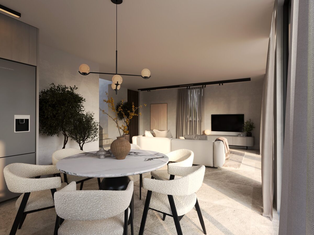 houses с 3 спальнями, 132.00м² в paralimni, Кипр [ID: 0602-248129]