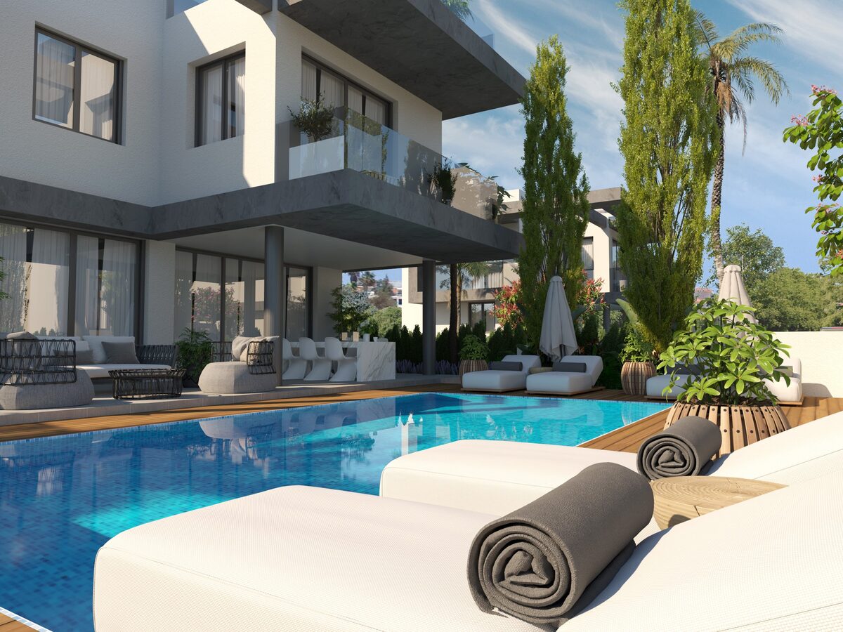 houses с 3 спальнями, 132.00м² в paralimni, Кипр [ID: 0602-248129]