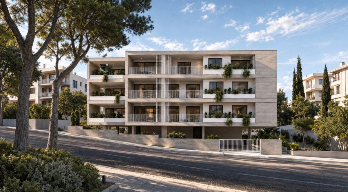 Квартира с 2 спальнями, 78.00м² в agios-athanasios, Кипр [ID: 0602-248218]