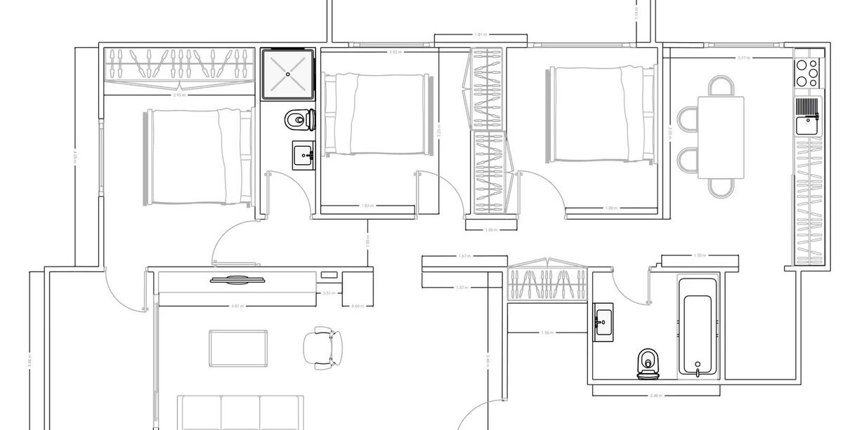 Квартира с 3 спальнями, 104.00м² в neapolis, Кипр [ID: 0602-248264]