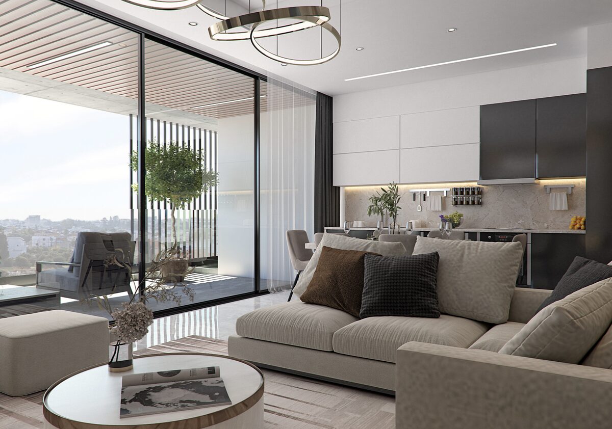 Apartment with 2 bedrooms, 81.00m² in agioi-anargyroi-i, Cyprus [ID: 0602-248300]
