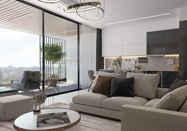 Квартира в agioi-anargyroi-i, Кипр, 81.00м² - изображение 6