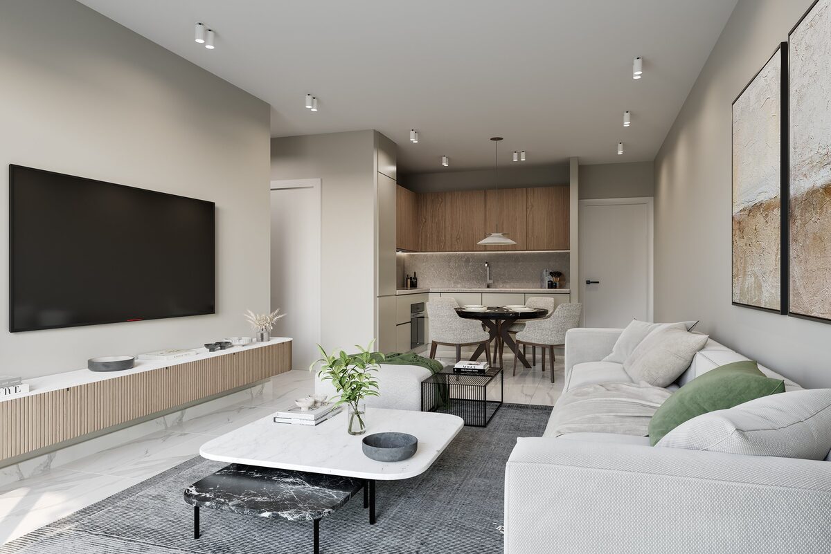Квартира з 2 спальнями, 80.00м² в oroklini, Кіпр [ID: 0602-248308]