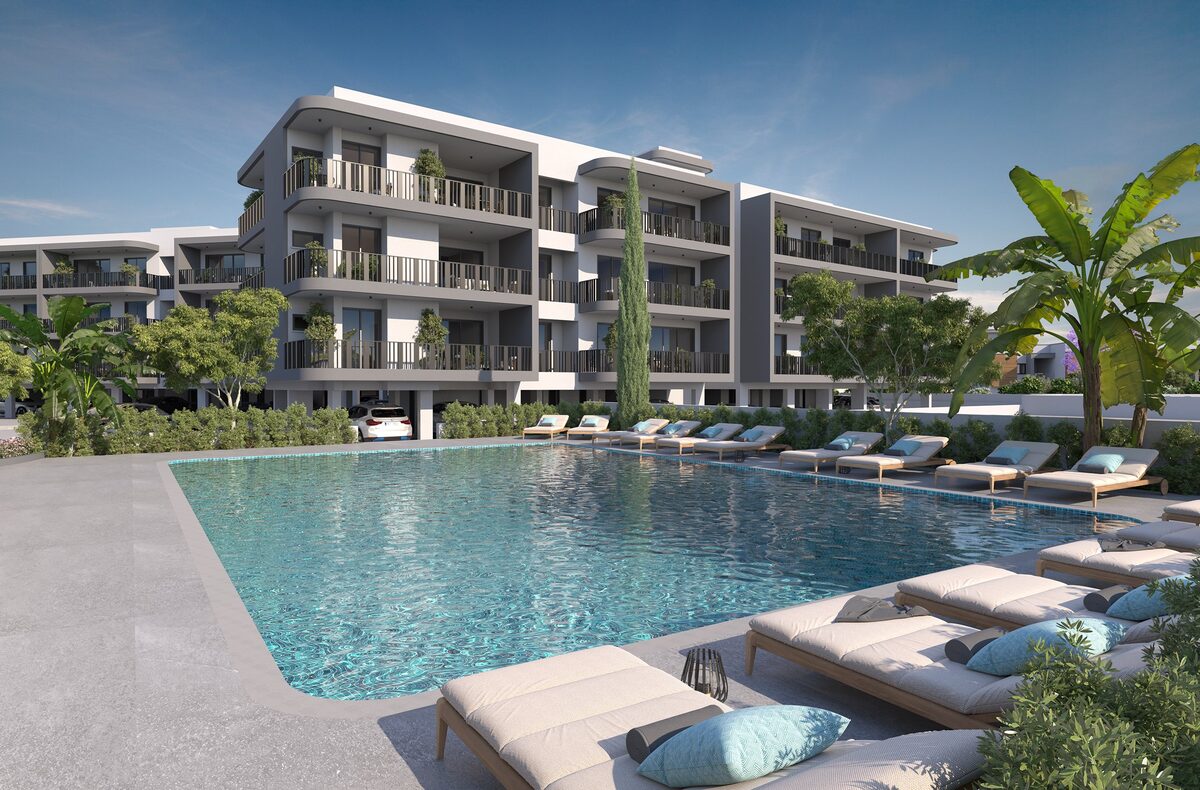 Квартира з 2 спальнями, 80.00м² в oroklini, Кіпр [ID: 0602-248308]