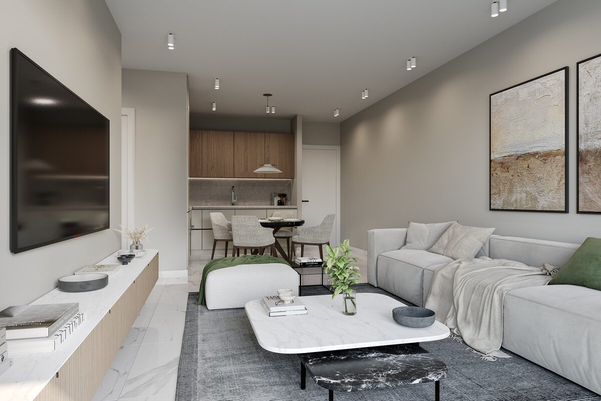 Квартира з 2 спальнями, 80.00м² в oroklini, Кіпр [ID: 0602-248308]
