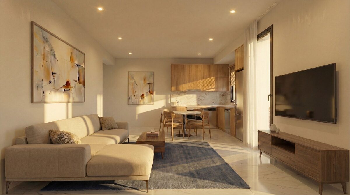 Квартира с 2 спальнями, 75.00м² в universal, Кипр [ID: 0602-248373]