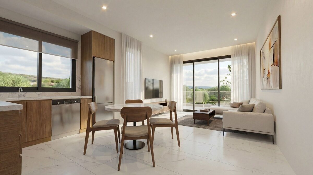 Apartament z 2 sypialniami, 75.00m² w universal, Cypr [ID: 0602-248374]