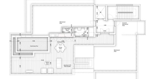Penthouse w germasogeia-tourist-area, Cypr, 250.00m² - obraz 7
