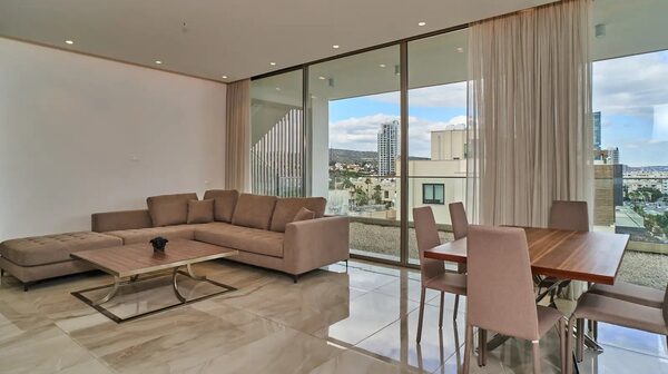 Penthouse w germasogeia-tourist-area, Cypr, 250.00m² - obraz 8