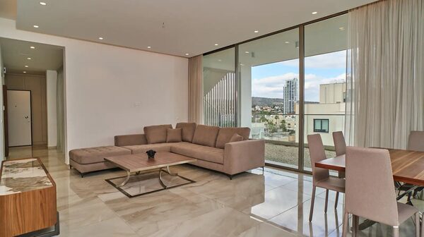 Penthouse w germasogeia-tourist-area, Cypr, 250.00m² - obraz 2