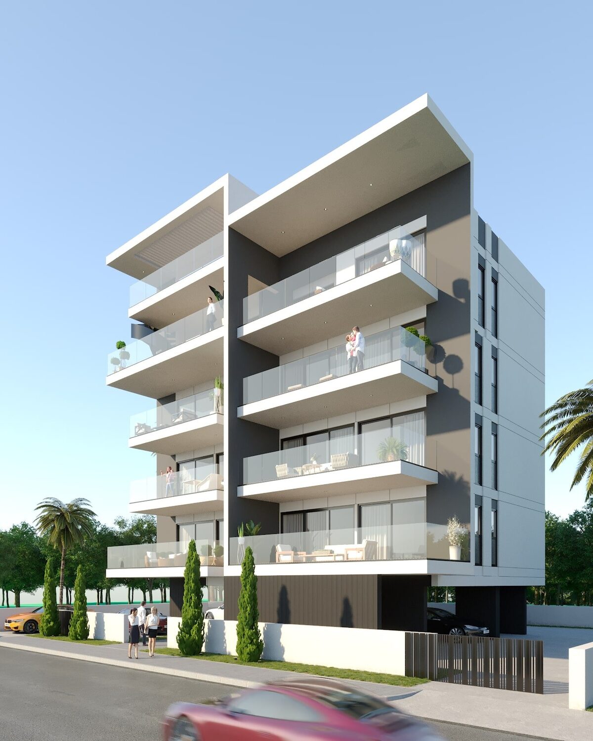 Apartament z 2 sypialniami, 77.00m² w universal, Cypr [ID: 0602-248433]