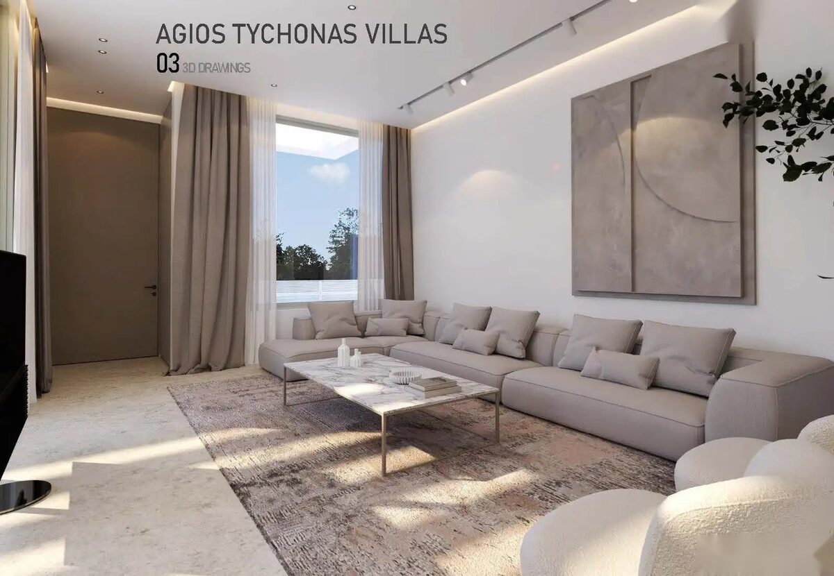 Willa z 5 sypialniami w agios-tychon, Cypr [ID: 0602-248436]