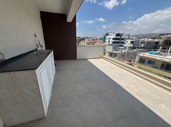 Penthouse w germasogeia-tourist-area, Cypr, 143.00m² - obraz 8
