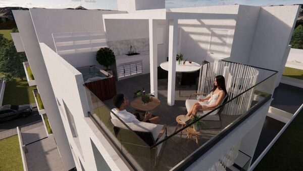 Penthouse w sotiros, Cypr, 51.00m² - obraz 3