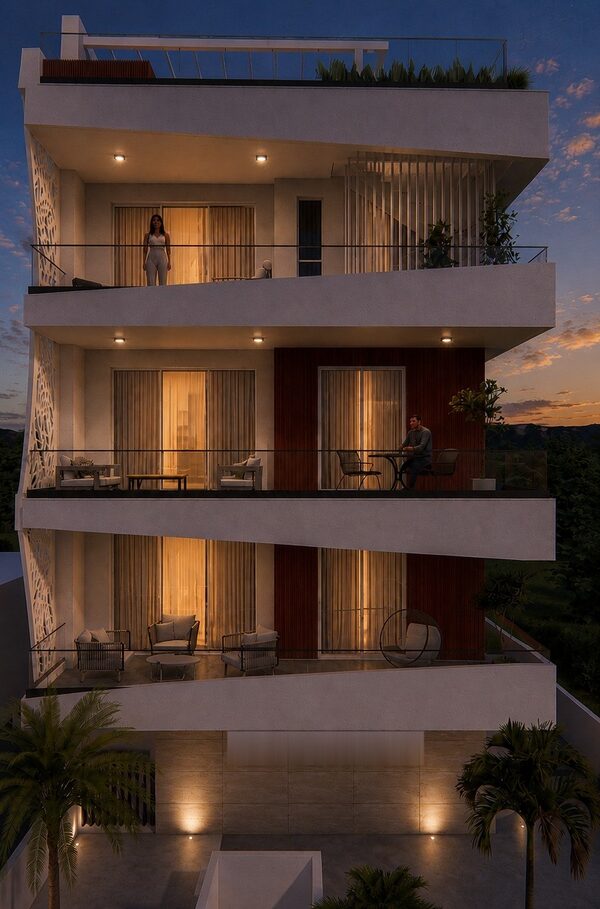 Penthouse w sotiros, Cypr, 51.00m² - obraz 20