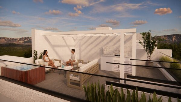 Penthouse w sotiros, Cypr, 51.00m² - obraz 22