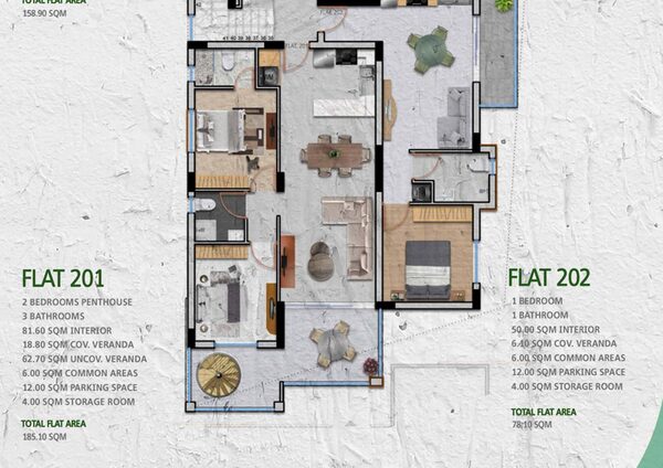 Apartament w livadia, Cypr, 50.00m² - obraz 9