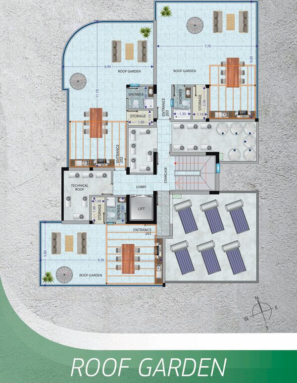 Penthouse in livadia, Cyprus, 87.20m² - image 9