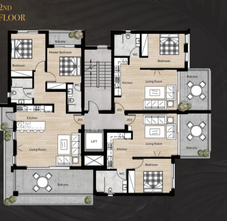 Apartment with 1 bedroom, 50.00m² in zakaki, Cyprus [ID: 0602-248822]