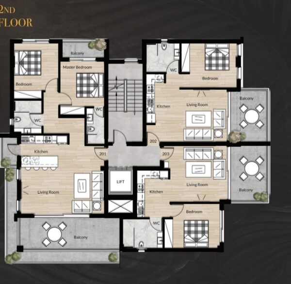 Квартира в zakaki, Кіпр, 50.00м² - зображення 8