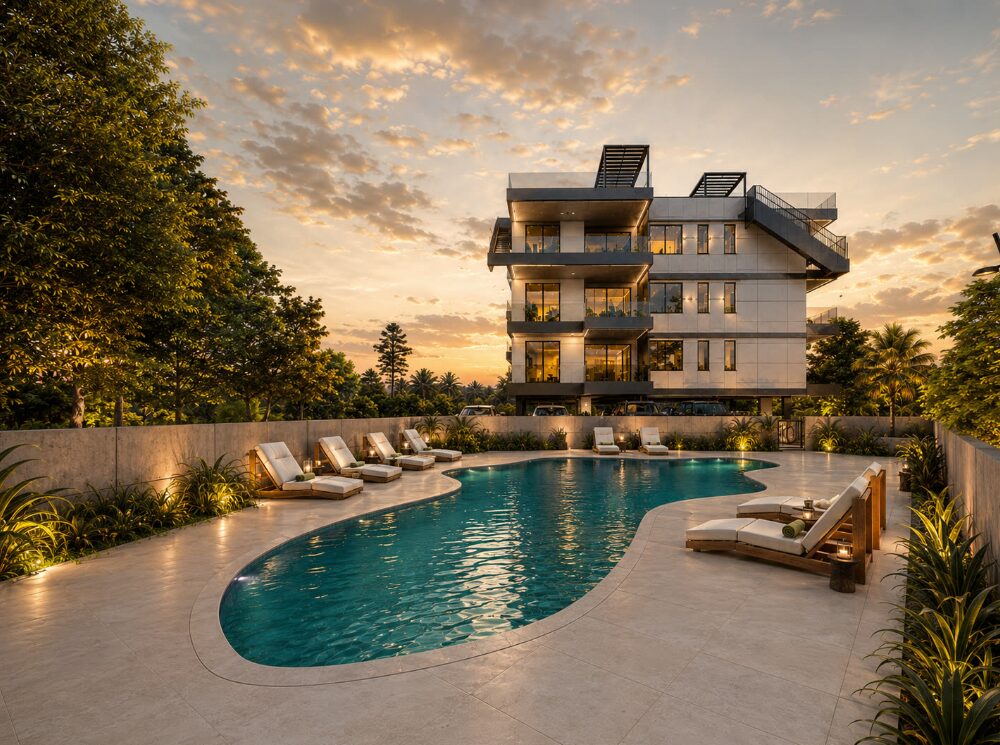 Penthouse with 3 bedrooms, 80.40m² in agia-fyla, Cyprus [ID: 0602-249014]