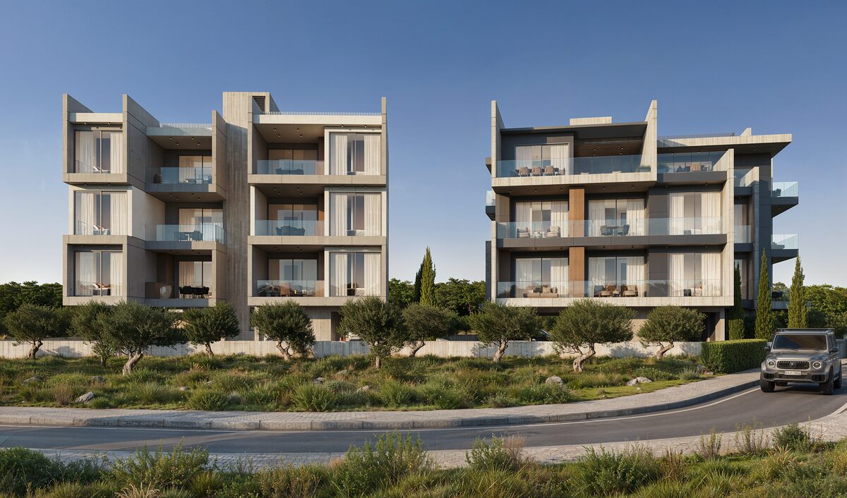 Apartament z 2 sypialniami, 76.00m² w kato-paphos, Cypr [ID: 0602-249040]