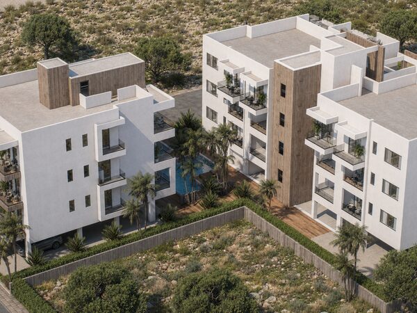 Apartament w geroskipou, Cypr, 76.00m² - obraz 2
