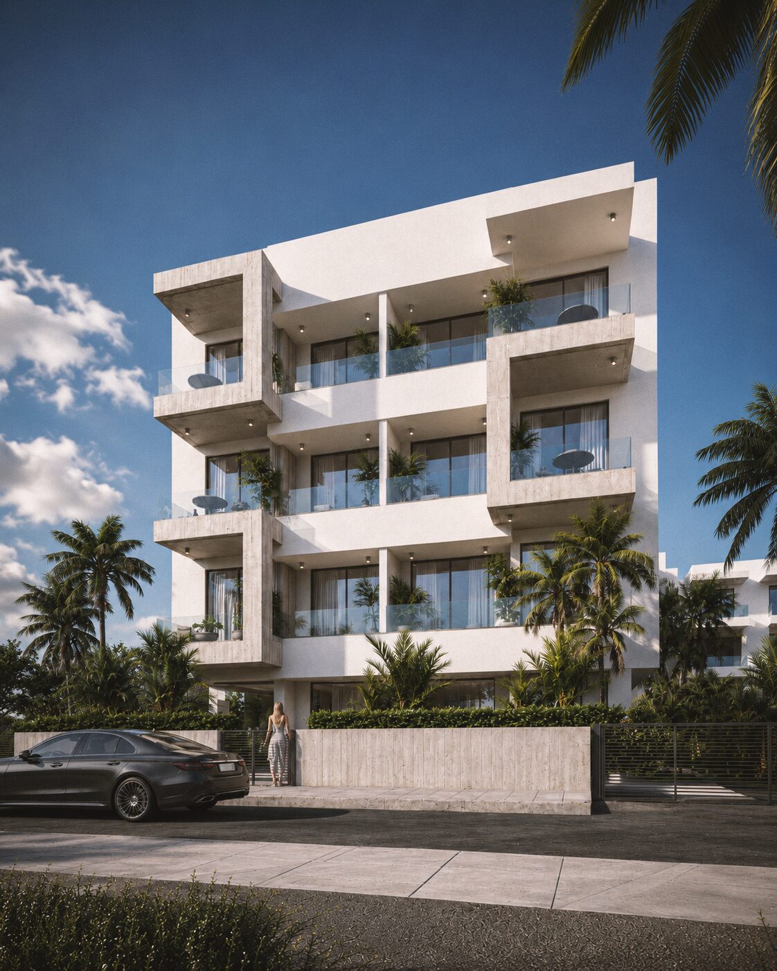 Apartament z 2 sypialniami, 76.00m² w geroskipou, Cypr [ID: 0602-249084]