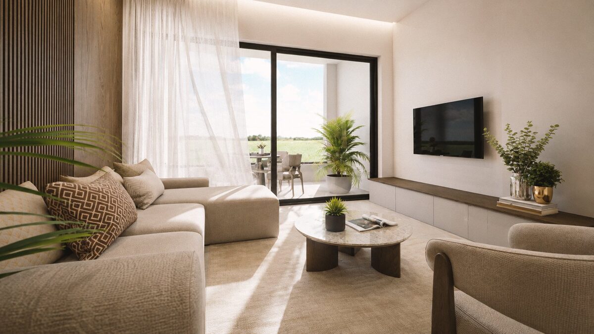Apartament z 3 sypialniami, 108.00m² w geroskipou, Cypr [ID: 0602-249086]