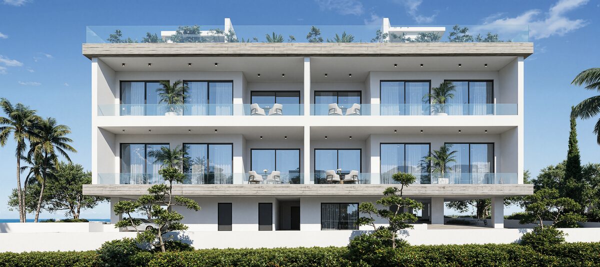 Apartament z 2 sypialniami, 76.00m² w kissonerga, Cypr [ID: 0602-249090]