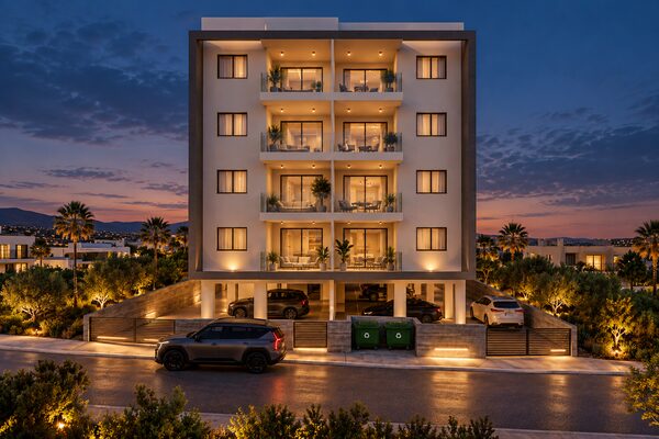 Apartament w agios-pavlos, Cypr, 93.00m² - obraz 12