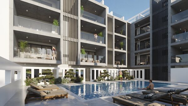 Apartament w aradippou, Cypr, 50.00m² - obraz 4