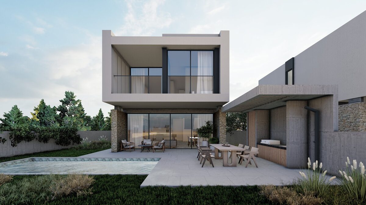 Willa z 3 sypialniami, 138.00m² w Geroskipou, Cypr [ID: 0602-246169]