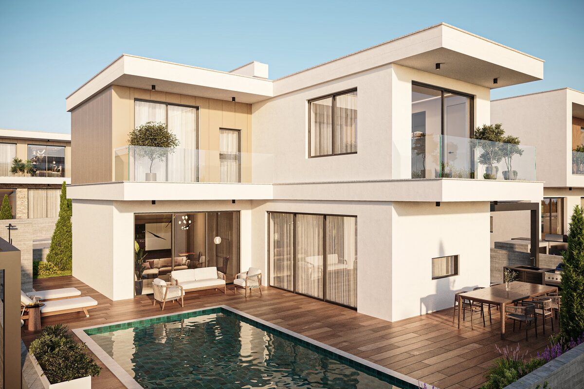 Willa z 3 sypialniami, 155.00m² w konia, Cypr [ID: 0602-246831]