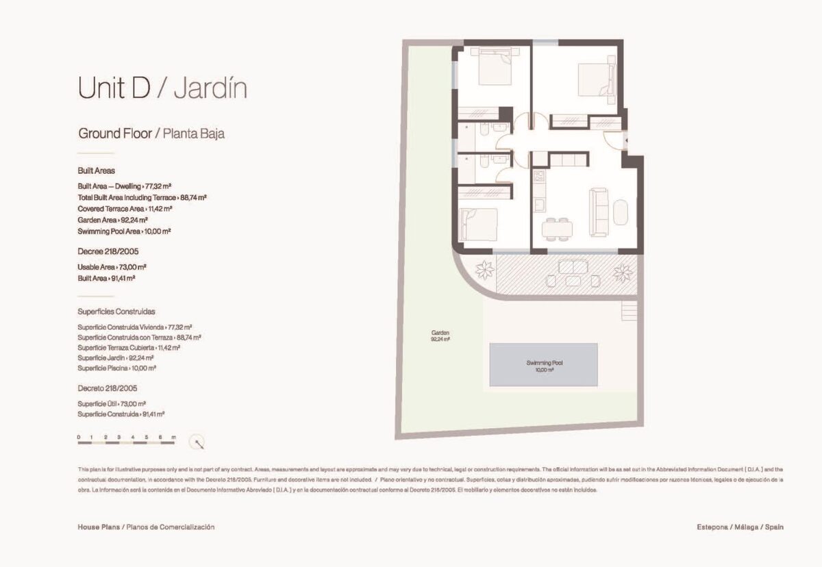 Апартаменти з 3 спальнями, 91м² в Естепона, Іспанія [ID: 0137-SP1903]