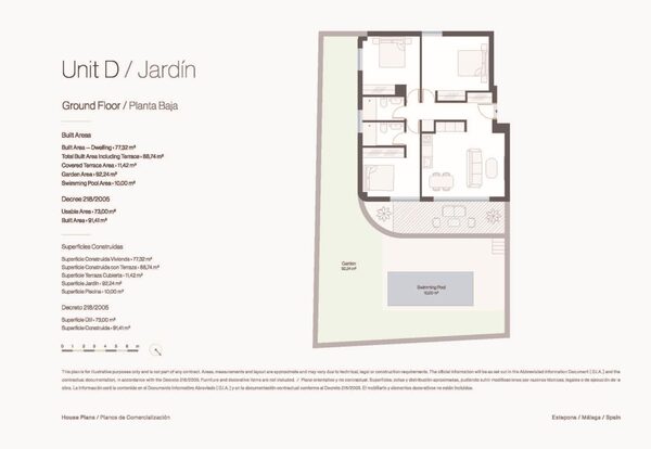 Апартаменти в Естепона, Іспанія, 91м² - зображення 19