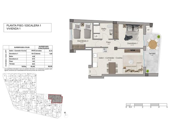 Апартаменти в Санта-Пола, Іспанія, 63м² - зображення 11