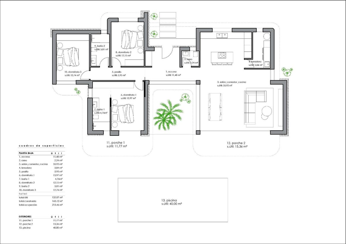 Willa z 3 sypialniami, 163m² w la-romana, Hiszpania [ID: 0137-N10036]